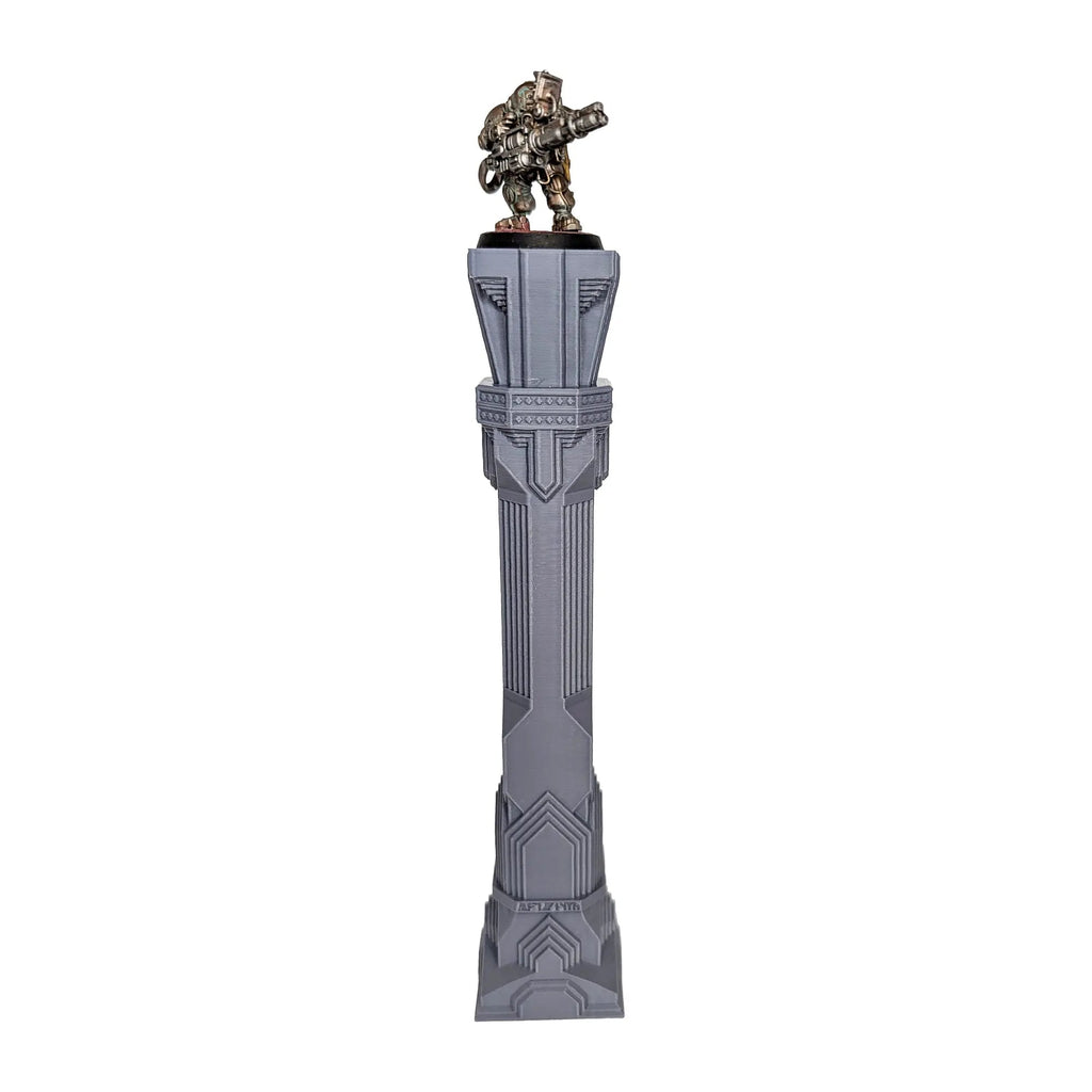 4x Ruined Pillars – Fantasy DnD Terrain for 28mm/32mm Minis - Blubber Cove