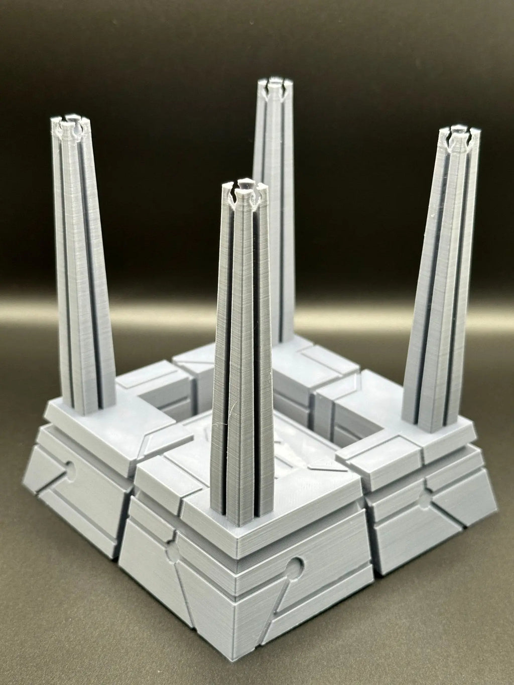 sci-fi alien crypt scatter terrain set, 28mm