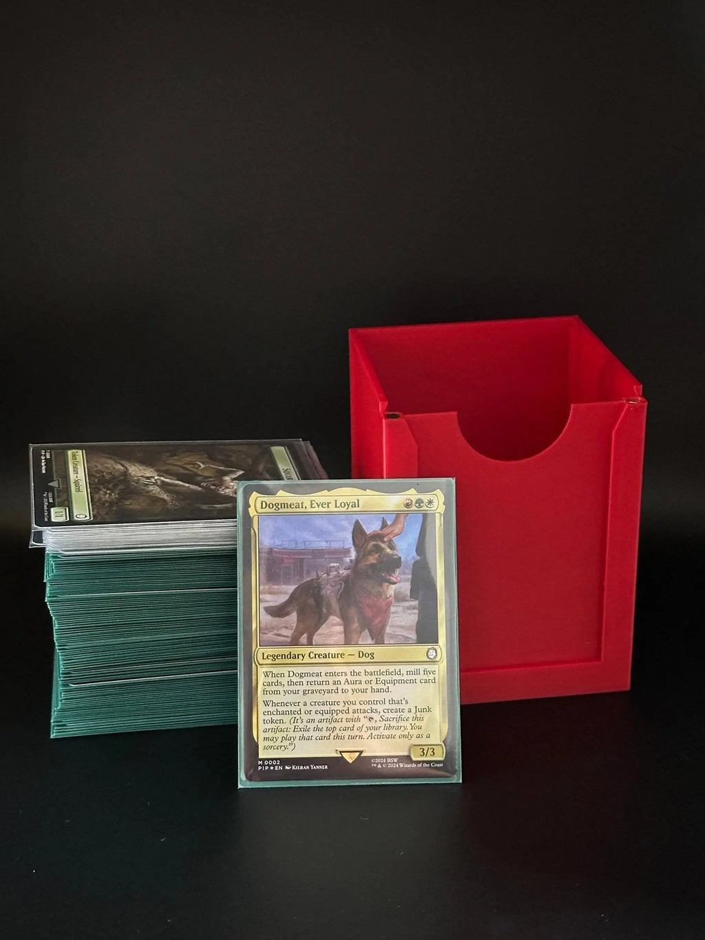 Magic the Gathering Commander Deck Box (Magnetised) - Fits 100+ Cards & Passes Shake Test - Blubber Cove