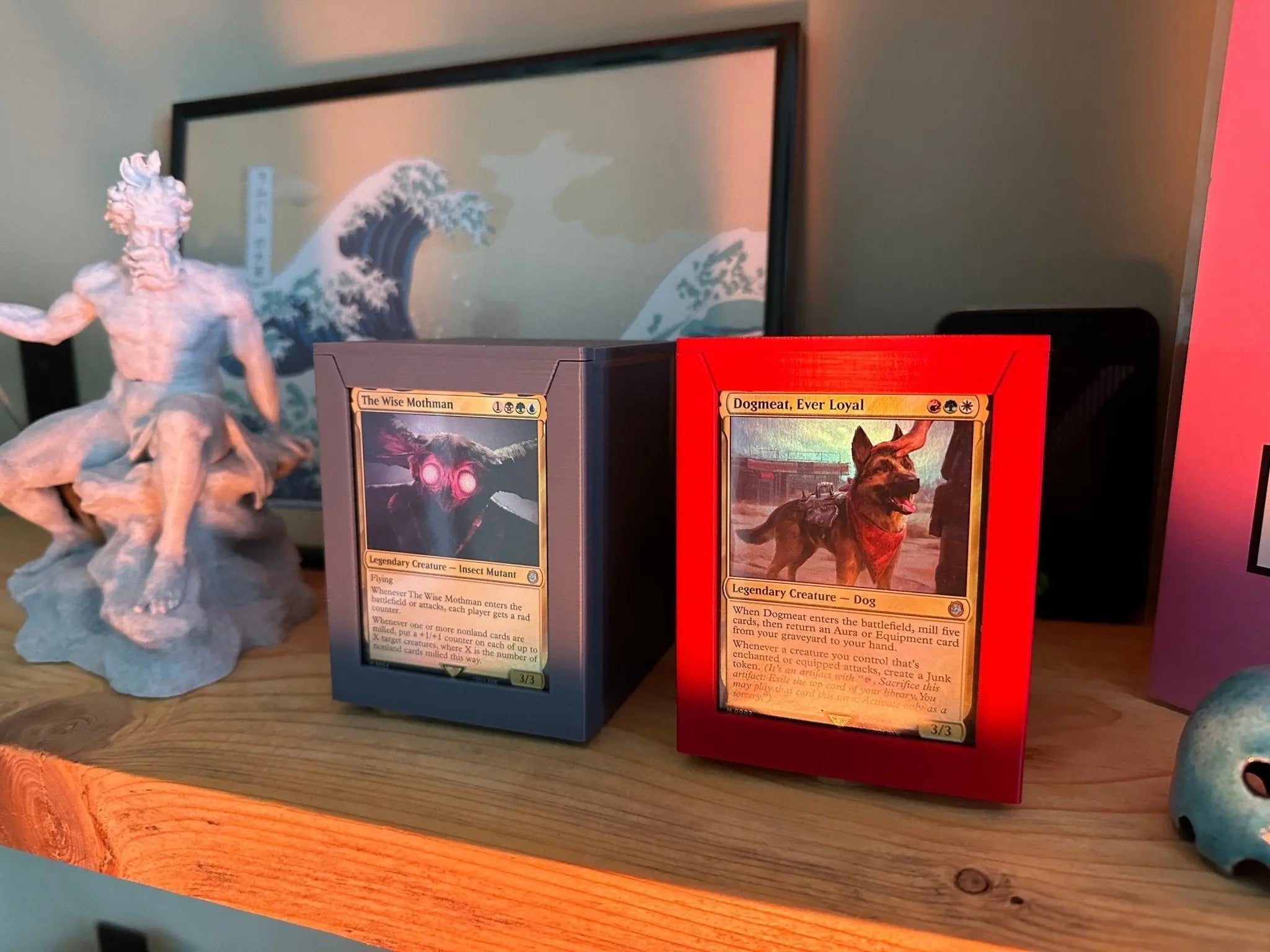 Magic the Gathering Commander Deck Box (Magnetised) - Fits 100+ Cards & Passes Shake Test - Blubber Cove