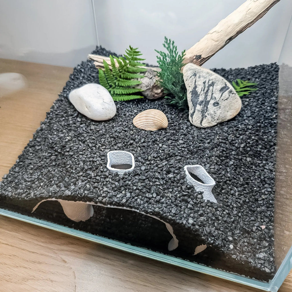Large Aquarium Cave for Shrimp, Betta & Bottom Dwellers - Blubber Cove