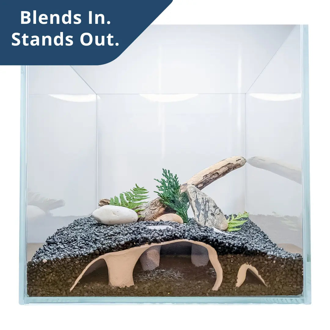 Large Aquarium Cave for Shrimp, Betta & Bottom Dwellers - Blubber Cove