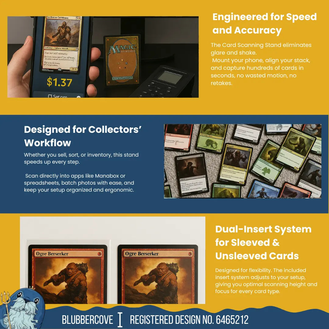 MTG Card Scanner Stand