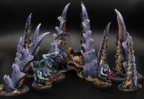 organic alien scatter terrain bundle, 28mm