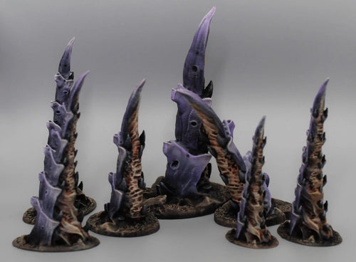 organic alien scatter terrain bundle, 28mm