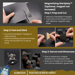 WarSplay™ Classic Mini | Modular Miniature Display Case for Wargaming & RPGs - Blubber Cove