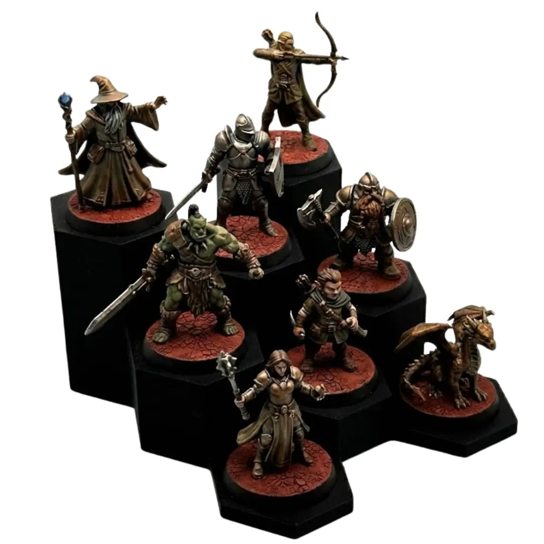 WarSplay™ Classic Mini | Modular Miniature Display Case for Wargaming & RPGs - Blubber Cove