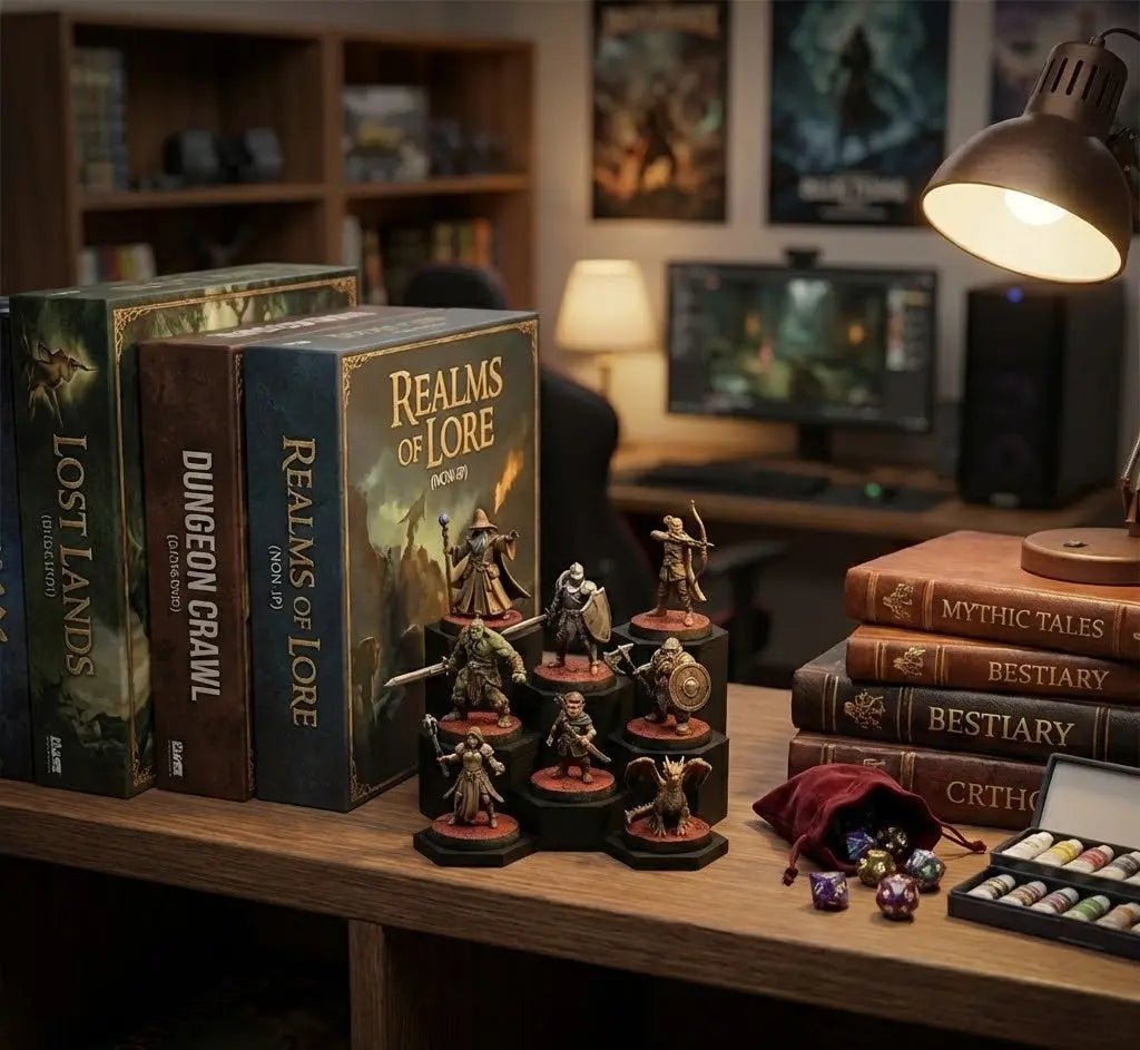 WarSplay™ Classic Mini | Modular Miniature Display Case for Wargaming & RPGs - Blubber Cove