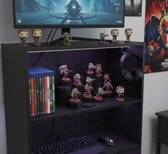 UK-made WarSplay Classic modular miniature display stand for 25-32mm round bases