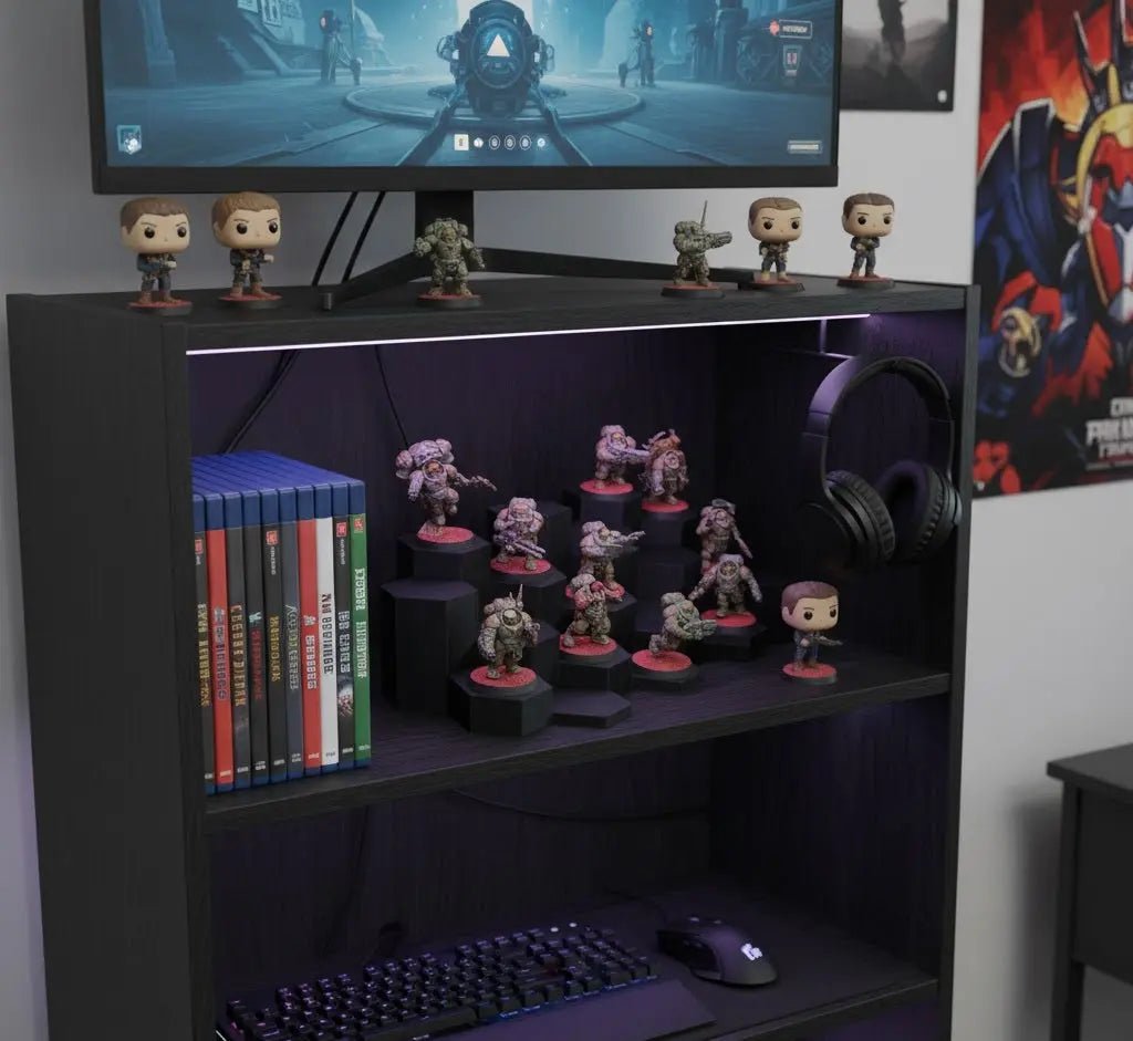 WarSplay™ Classic | Modular Miniature Display Stand for Standard Infantry - Blubber Cove