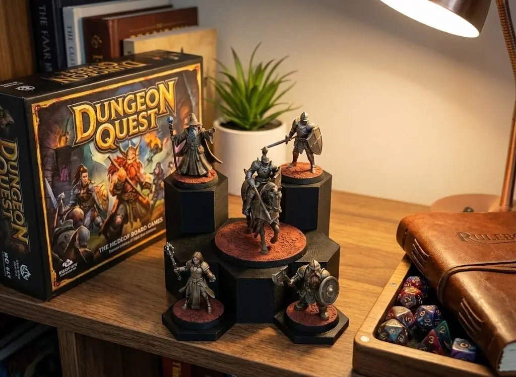 WarSplay™ Hero Mini | Modular Miniature Display Case for Wargaming & RPGs - Blubber Cove